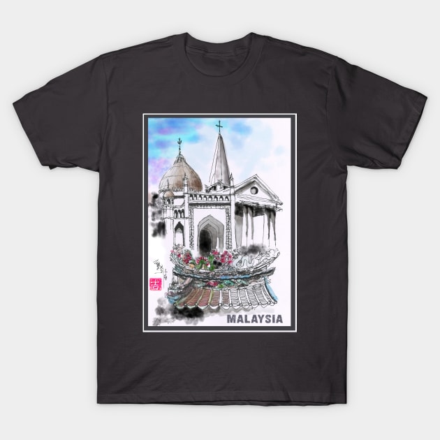 Multi Cultural Malaysia T-Shirt by PreeTee 